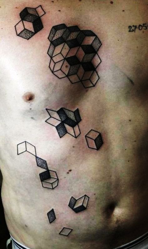 falling-geometric-tattoo