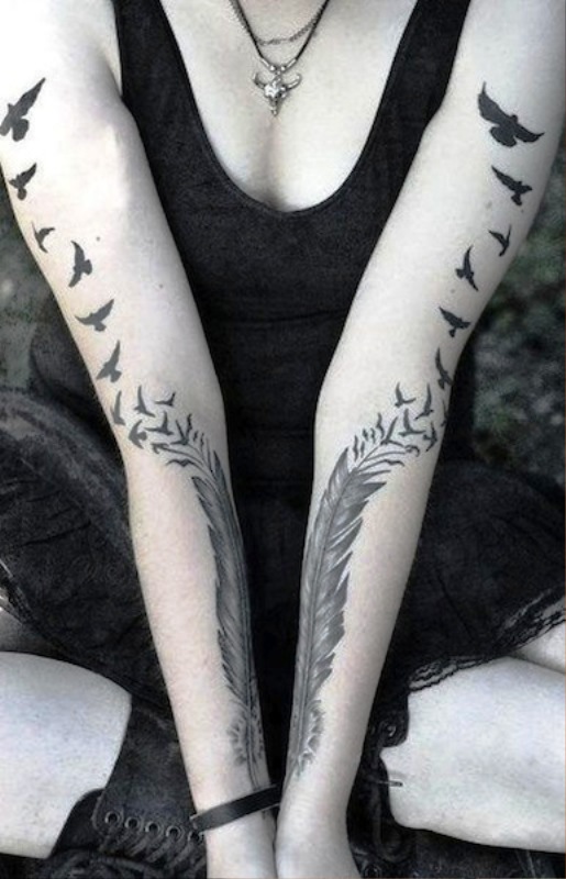 feather-birds-tattoos