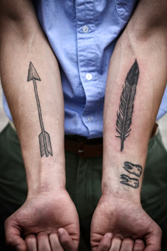 feather-tattoo-on-forearm-for-men-fine
