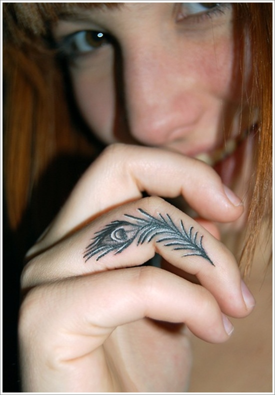 feather-tattoos-for-women-on-finger