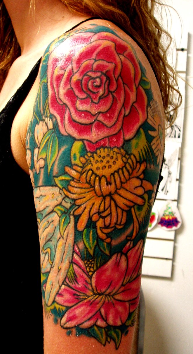 flower-arm-tattoo