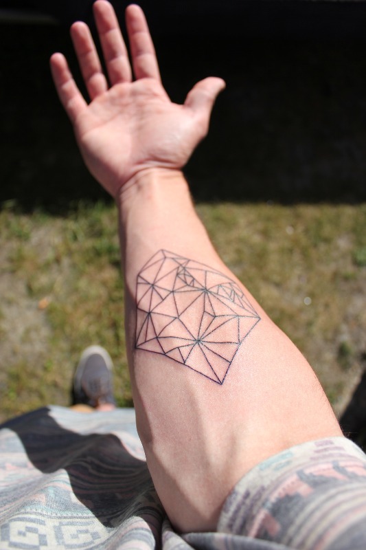 forearm-simple-geometric-tattoos