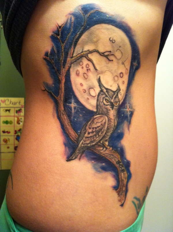 full-moon-owl-tattoo