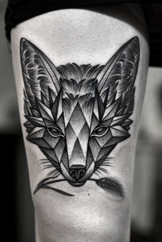 geometric-animal-tattoo-designs