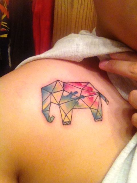 geometric-animal-tattoos-elephant