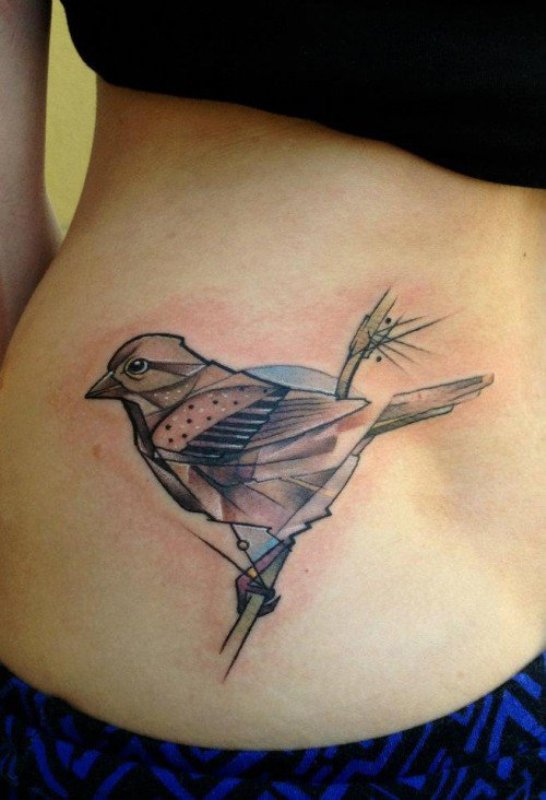 geometric-bird-tattoo