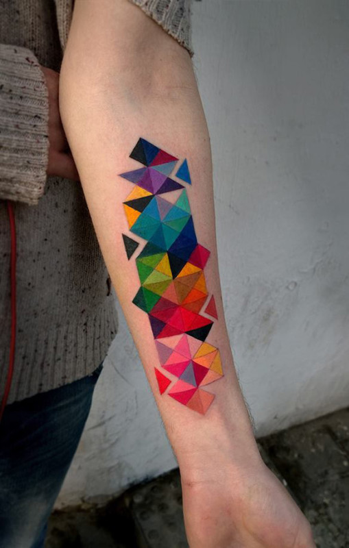 geometric-colorful-tattoos-designs-2014