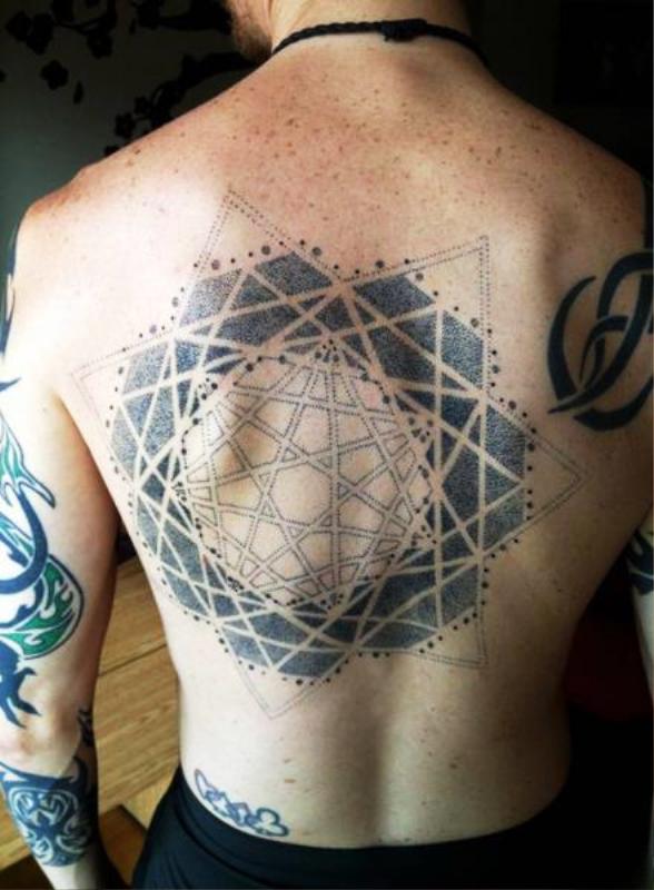 geometric-design-back-tattoo