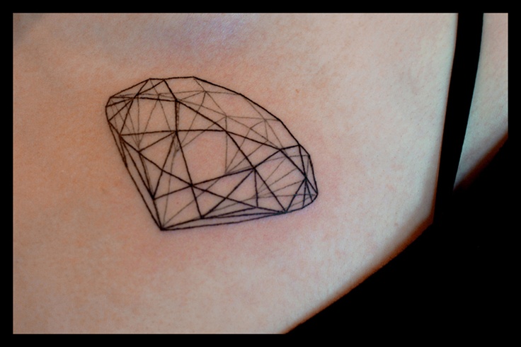 geometric-diamond-tattoo