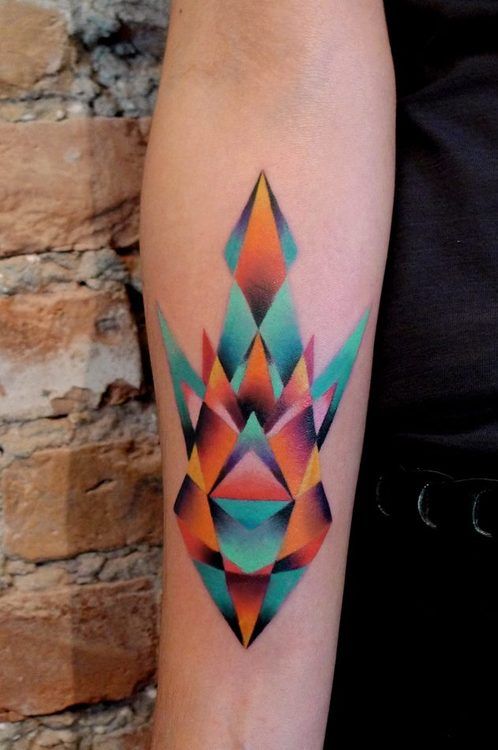 geometric-forearm-tattoo-designs-for-men