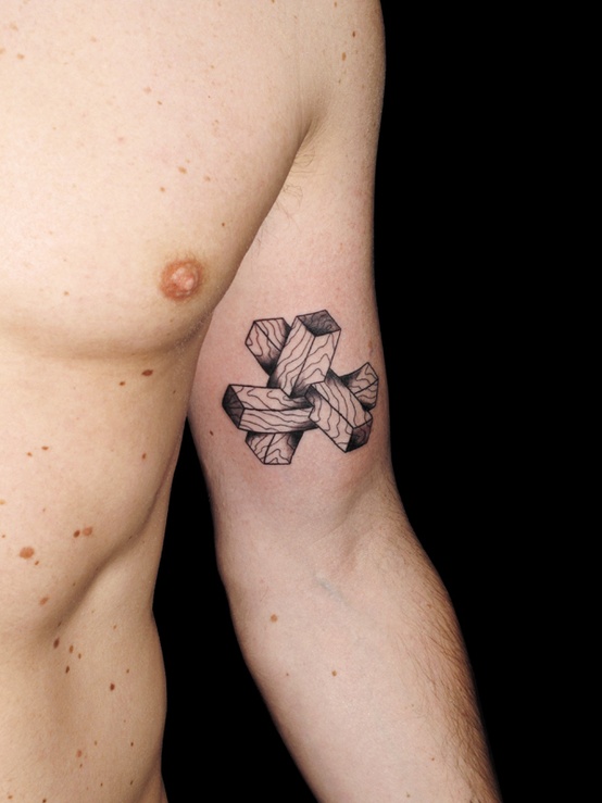 geometric-heart-tattoo-design