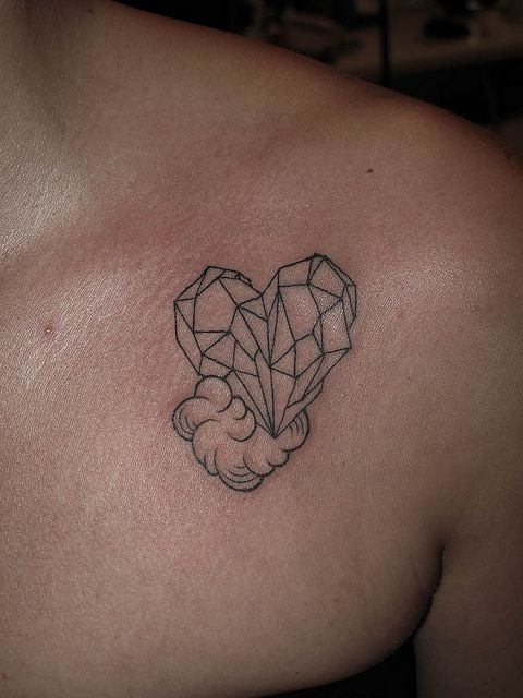 geometric-heart-tattoos-design