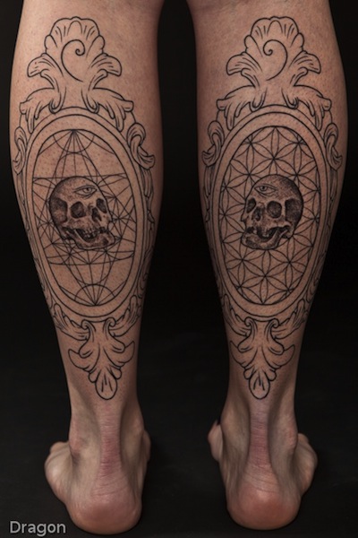 geometric-skull-tattoo-design