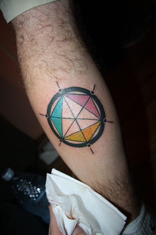 geometric-snowflake-tattoos