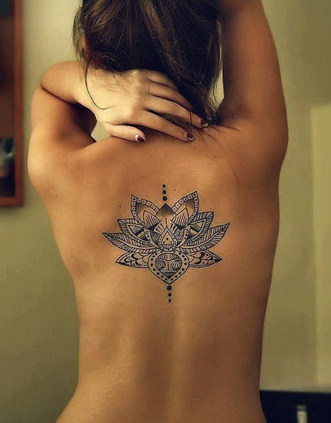 lotus-back-tattoo