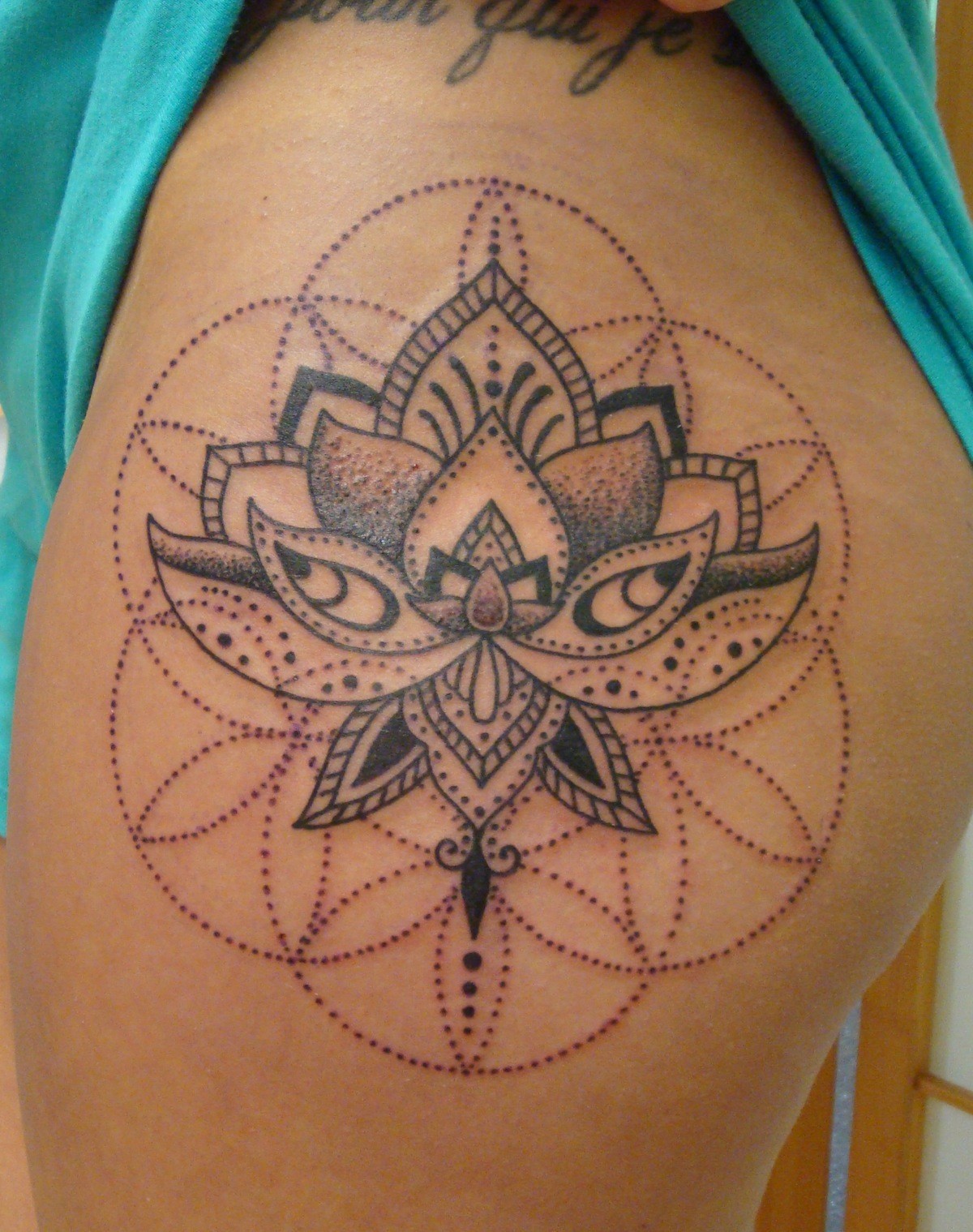 lotus-flower-back-tattoo-design