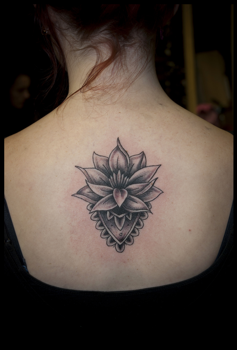 lotus-flower-back-tattoo