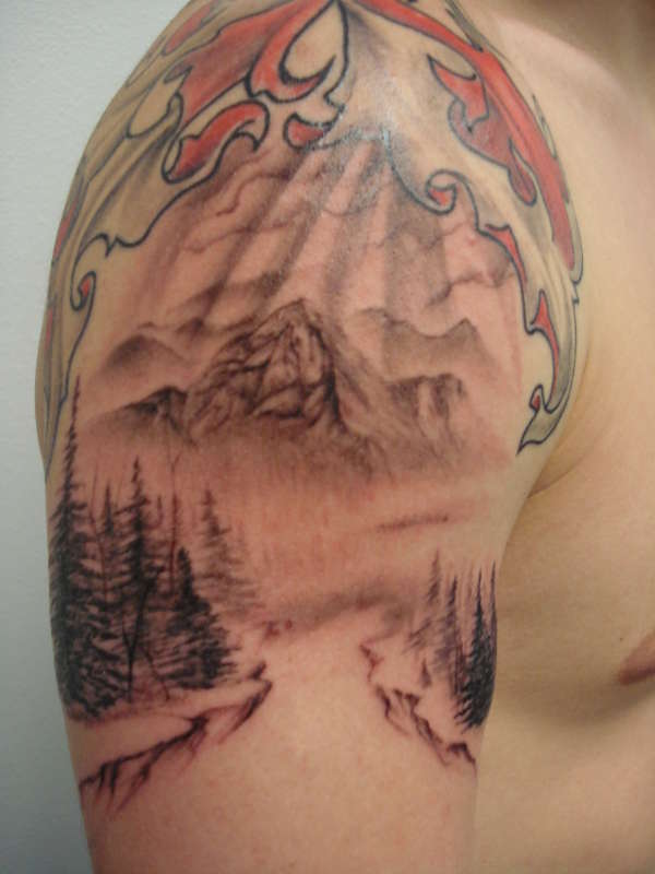mountain-scene-tattoo-designs