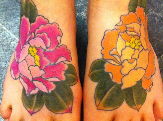 Watercolor Tattoos Peony Ideas