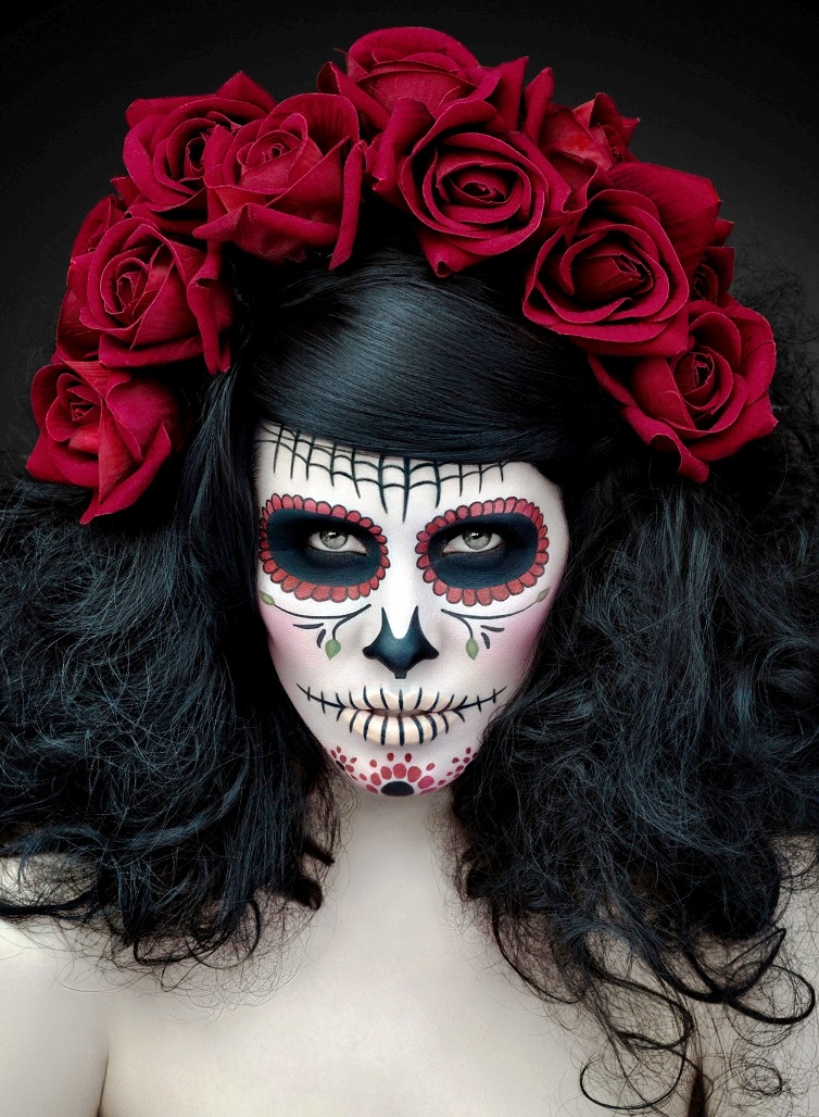 25 Halloween Makeup for Day of the Dead 