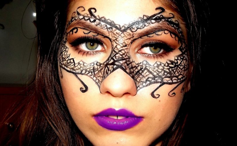 20 Halloween Mask Makeup Ideas - Flawssy