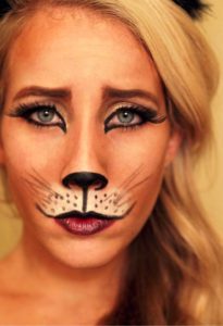20 Animal Halloween Makeup Ideas for Women - Flawssy