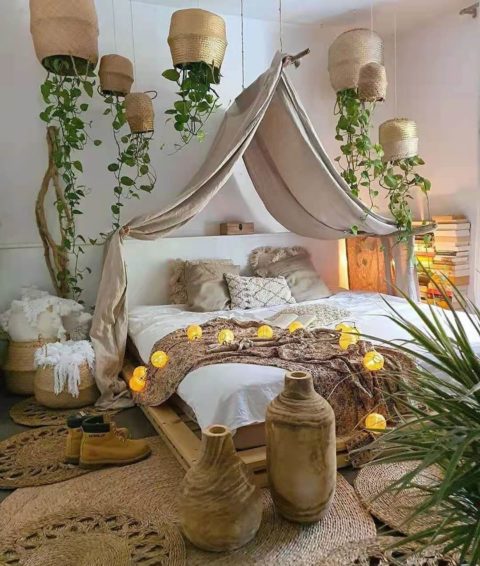 22 Ideas of Nature Bedroom Decor - Flawssy